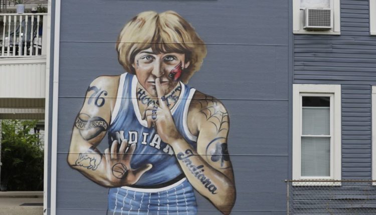 Larry Bird Street Art portrayal