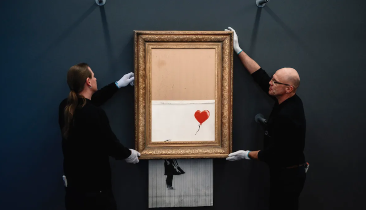 shredded banksy