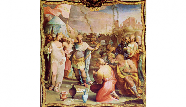 Scipio’s Clemency by Domenico Beccafumi