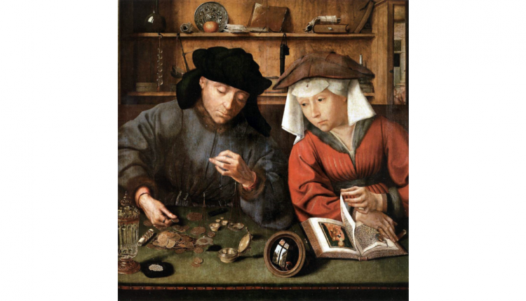 The Money Changer and his wife