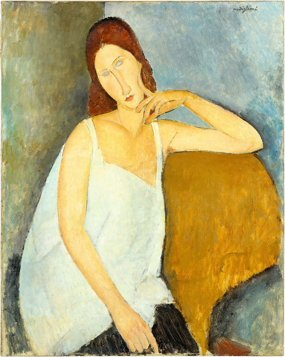 Amedeo_Modigliani,_1919,_Jeanne_Hébuterne,_oil_on_canvas,_91.4_x_73_cm,_Metropolitan_Museum_of_Art