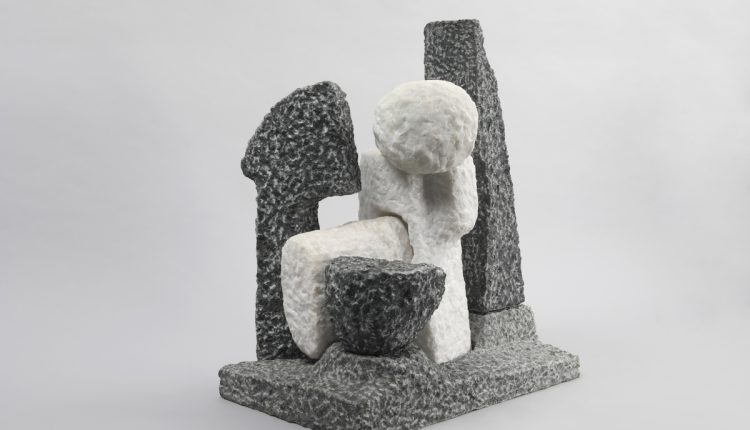 Giancarlo Sangregorio Fortezza 1996_marmo_bianco_scintillante_del_Brasile_pietra_ollare credit Fondazione Sangregorio